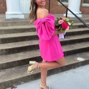 Toccin hot pink dress